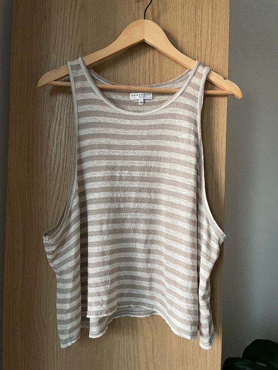 Aritzia Tops - Aritzia Community Linen Tank - Size M